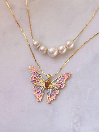 Fairy Elina Butterfly Necklace