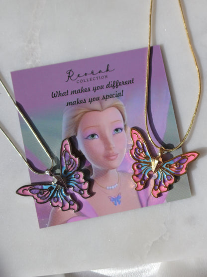 Fairy Elina Butterfly Necklace