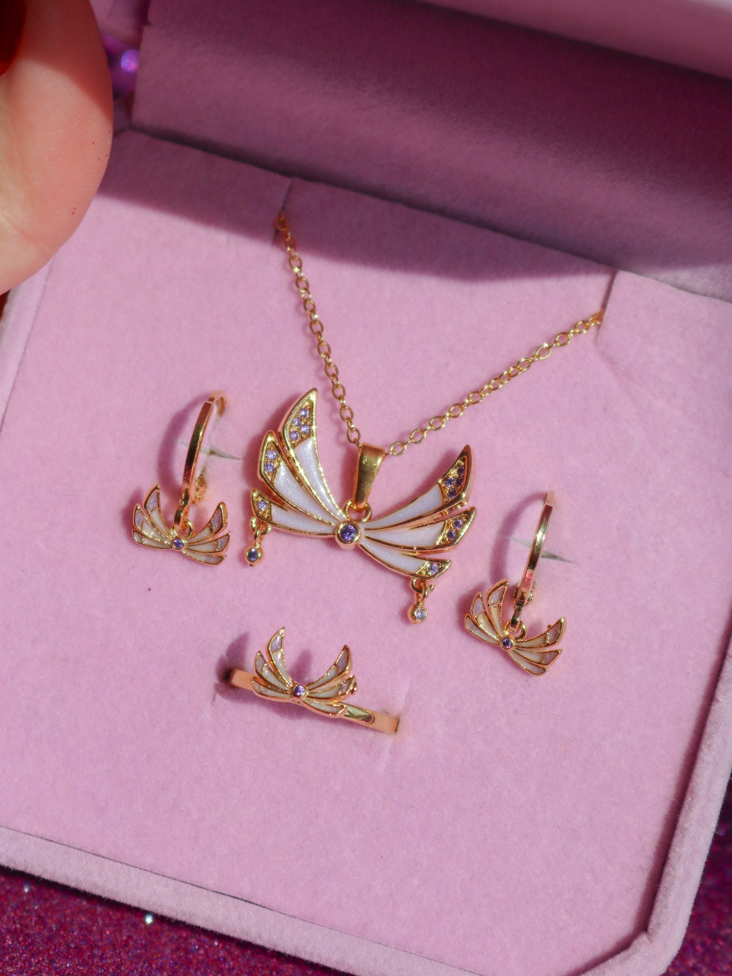 Winx Club Tecna Enchantix Fairy Wings Set