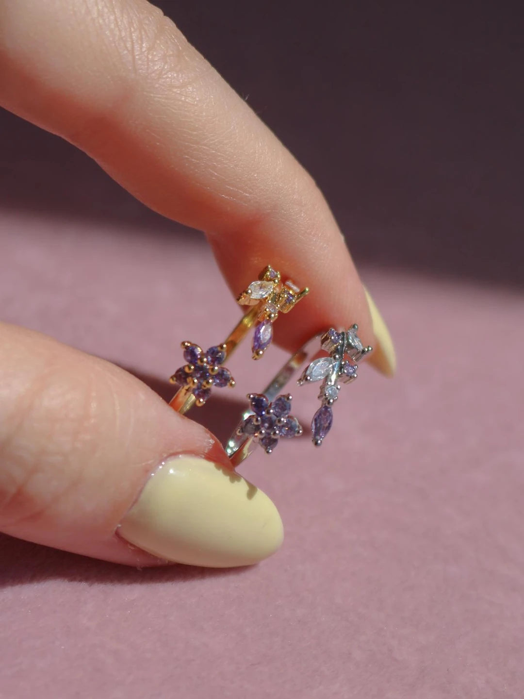 Lavender Blossom Ring