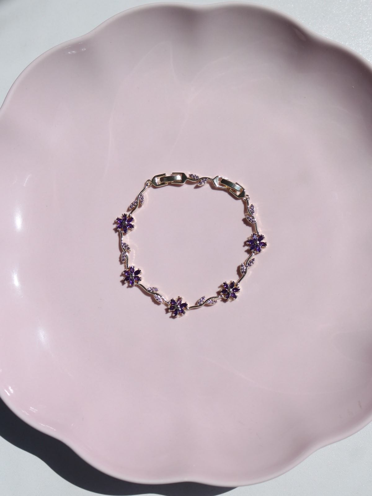 Lavender Blossom Bracelet