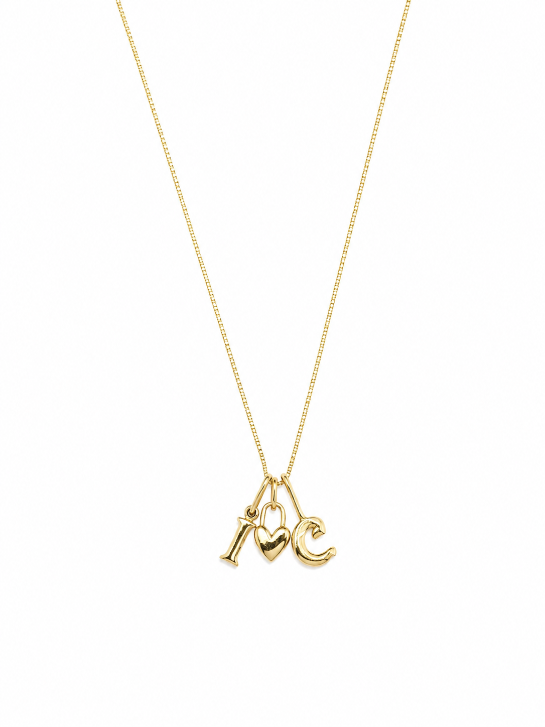 Love & Lock 925 Sterling Silver Necklace