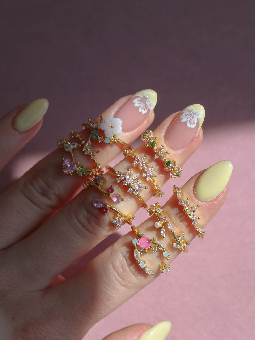 Lavender Blossom Ring