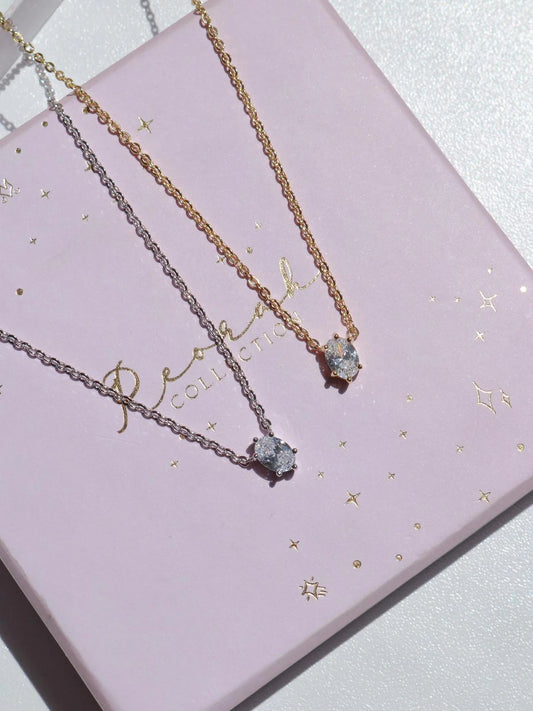 Minimal Stone Spark 925 Sterling Silver