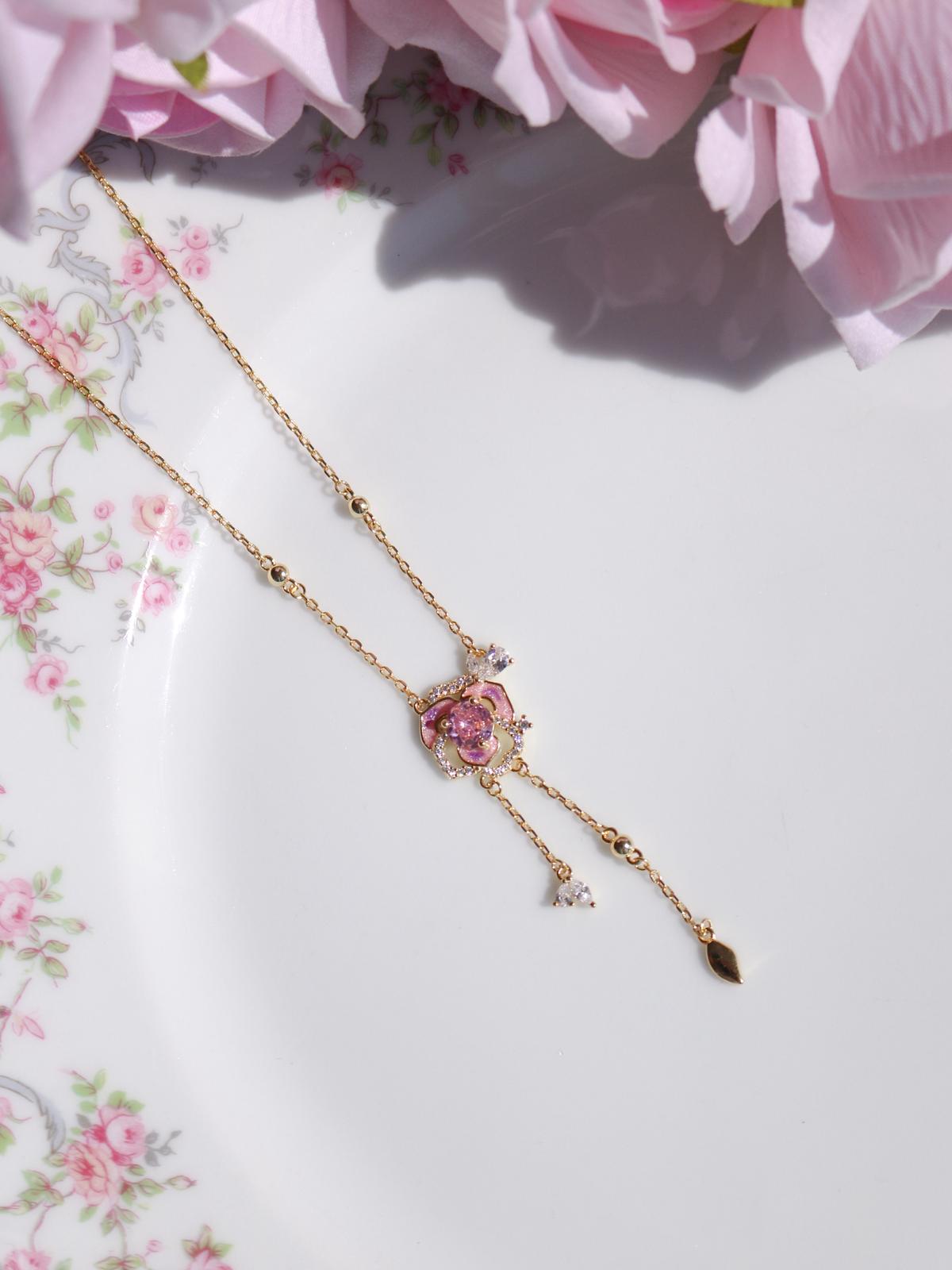 Mom’s Eternal Bloom 925 Silver Necklace