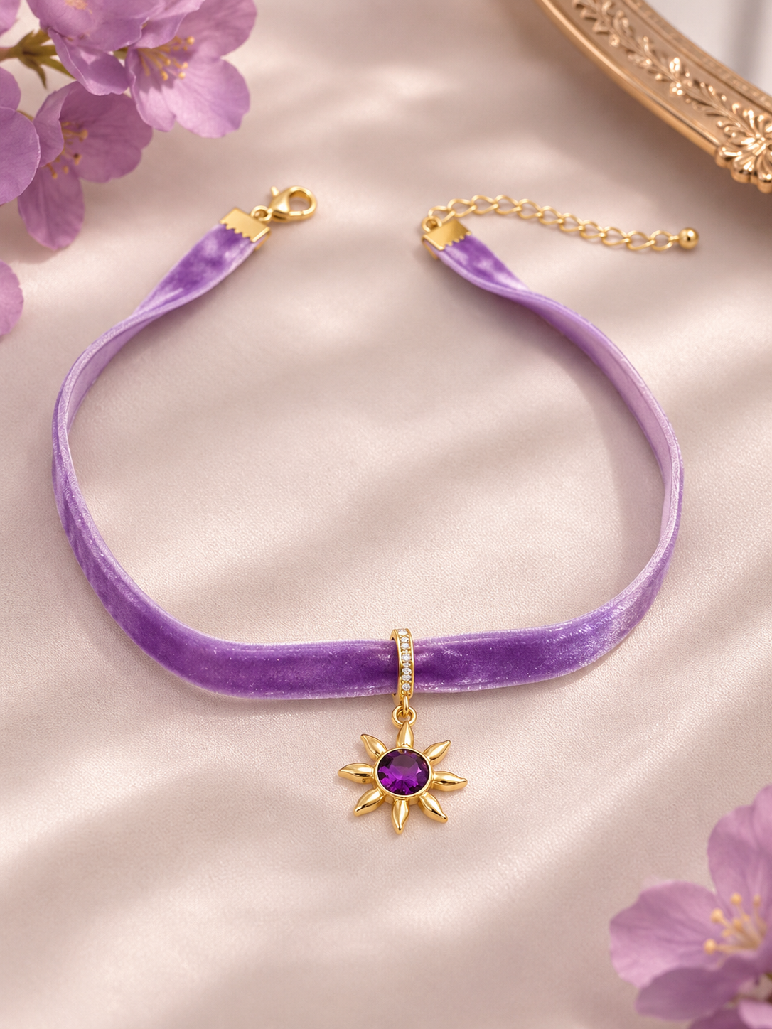 Rapunzel Sun Choker, Princess Necklace