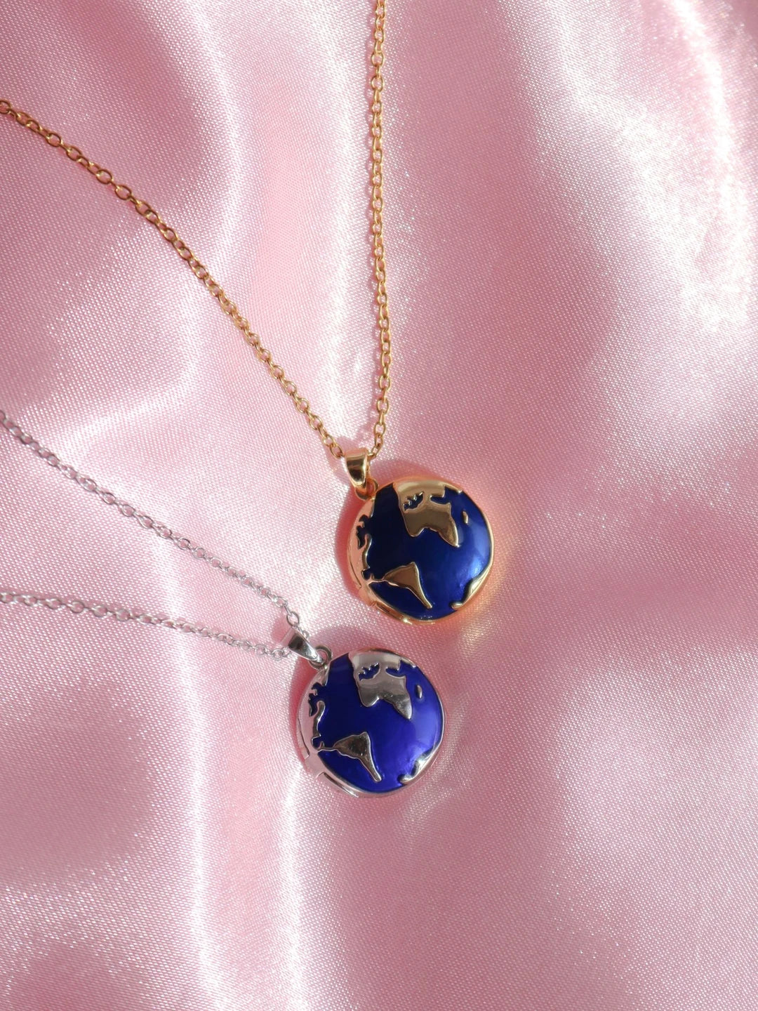 My Whole World Personalized Photo Necklace