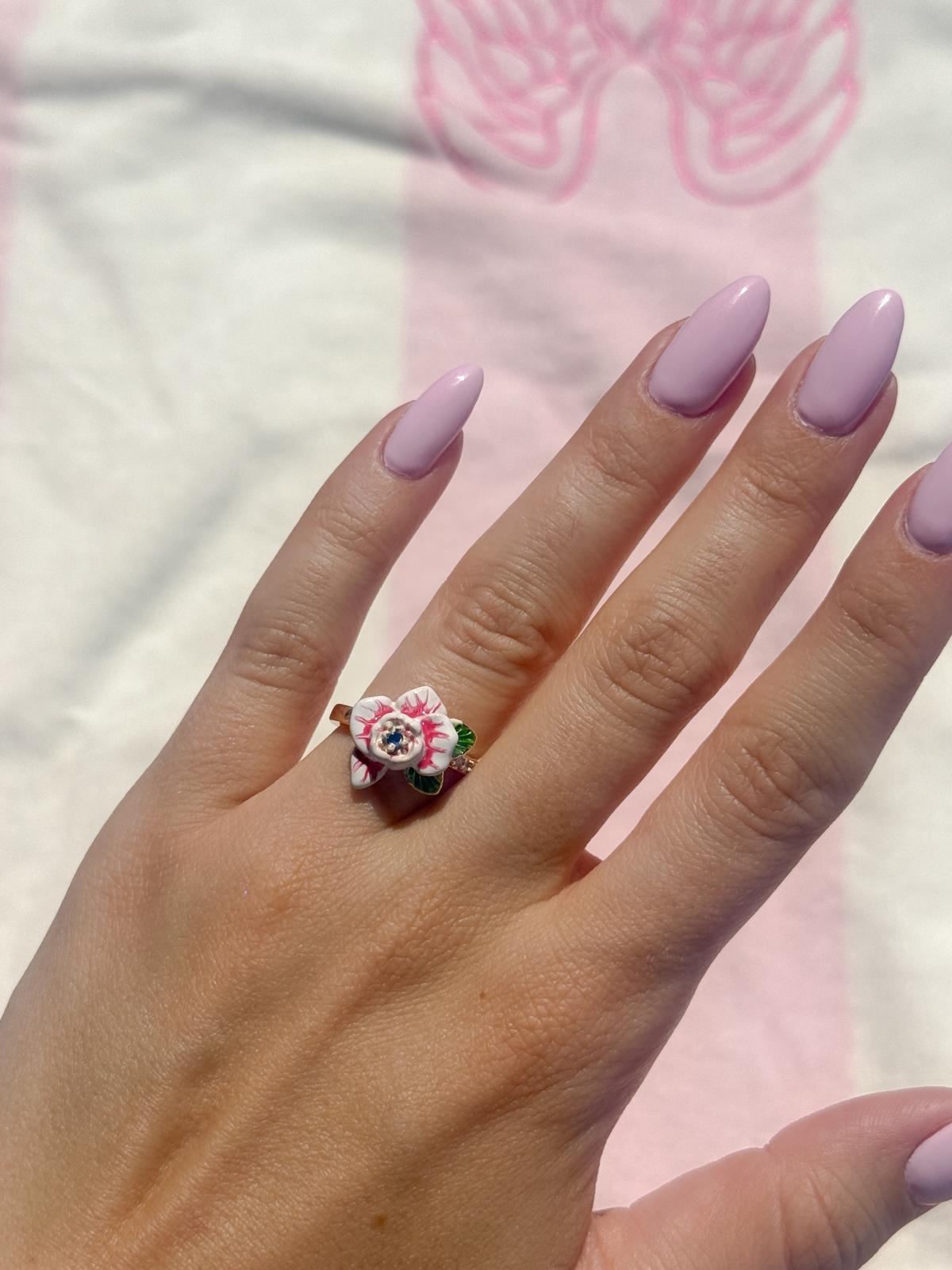 Orchid Bloom Ring