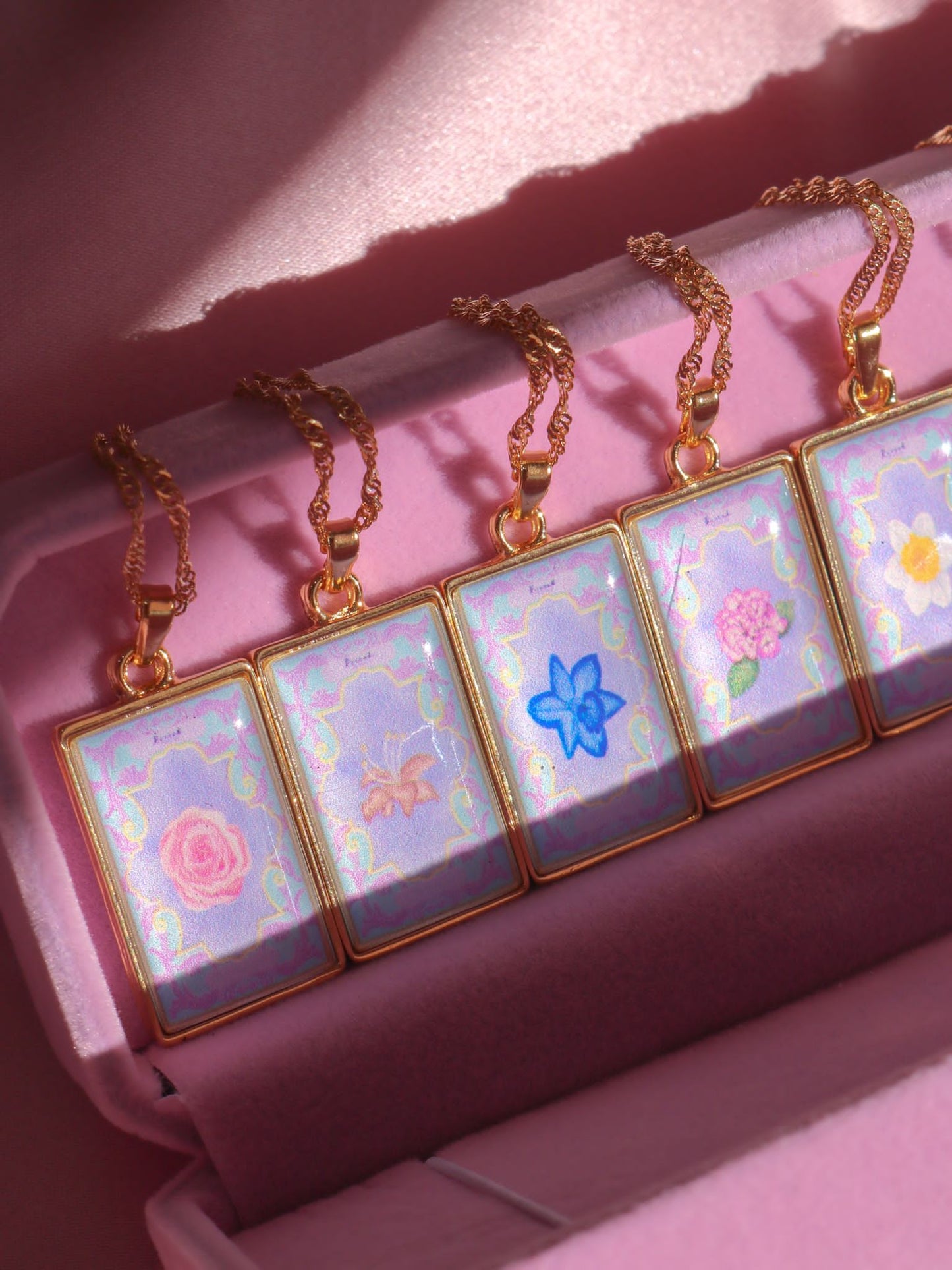 12 Princesses Original Book Cover Necklace