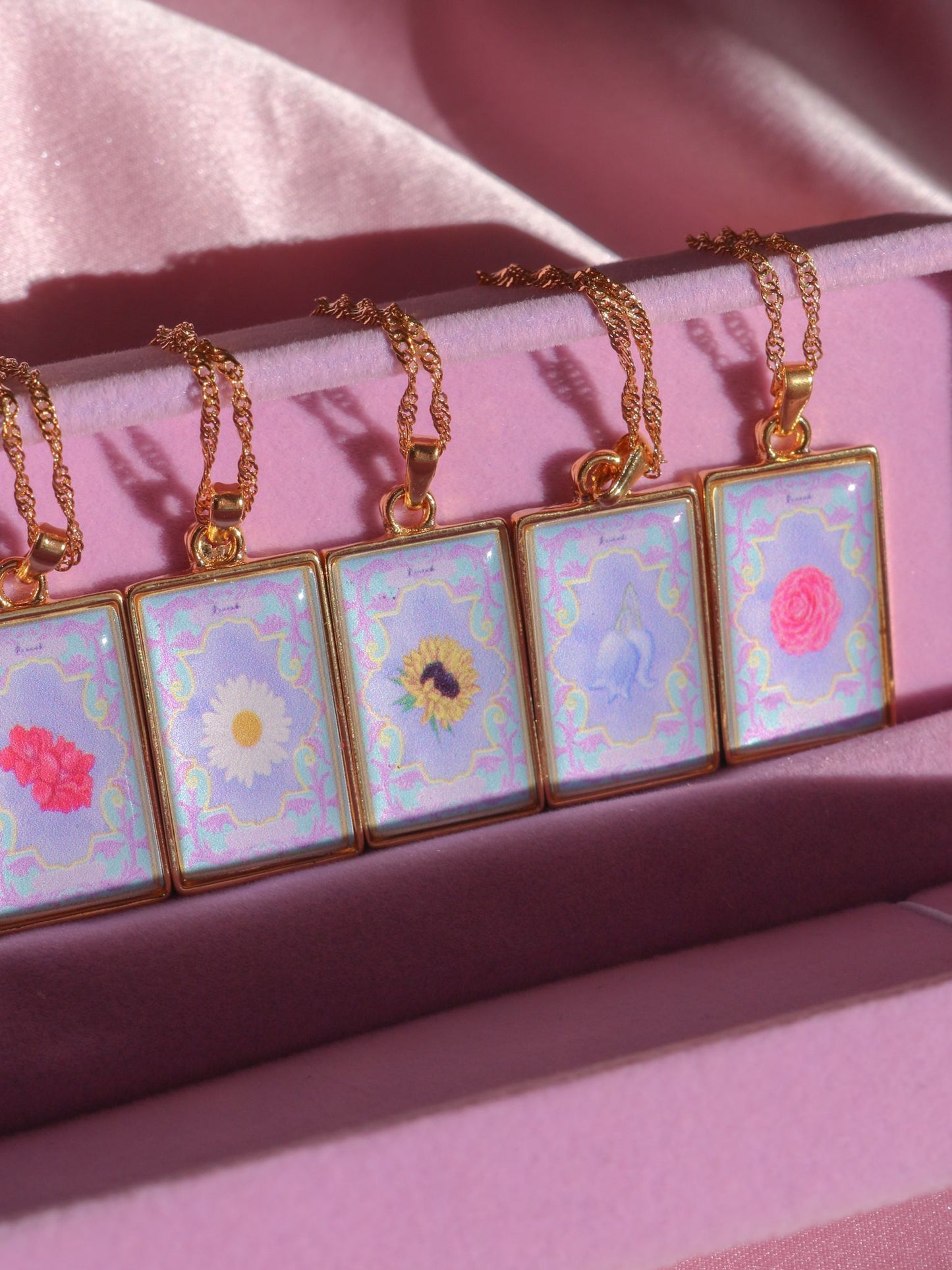 12 Princesses Original Book Cover Necklace