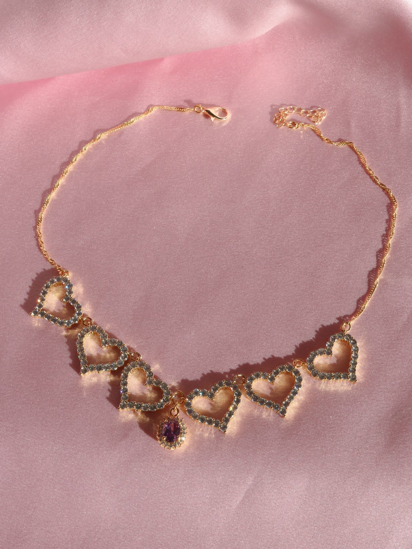 Princess School Delancy Heart Necklace, Blair Necklace