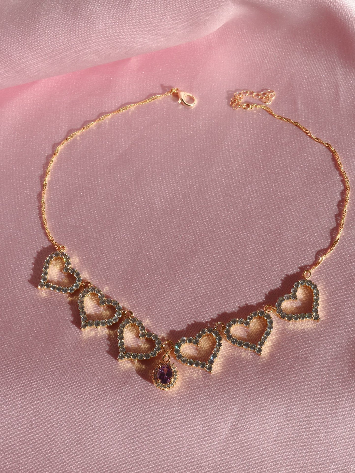 Princess School Delancy Heart Necklace, Blair Necklace