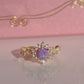 Rapunzel Dream Sun Opal Ring, 925 Sterling Silver