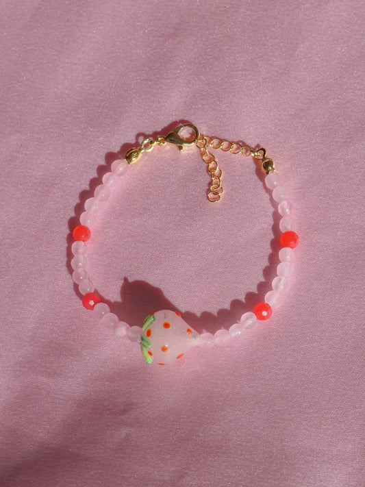 Strawberry Shortcake Bracelet, Friendship Bracelet