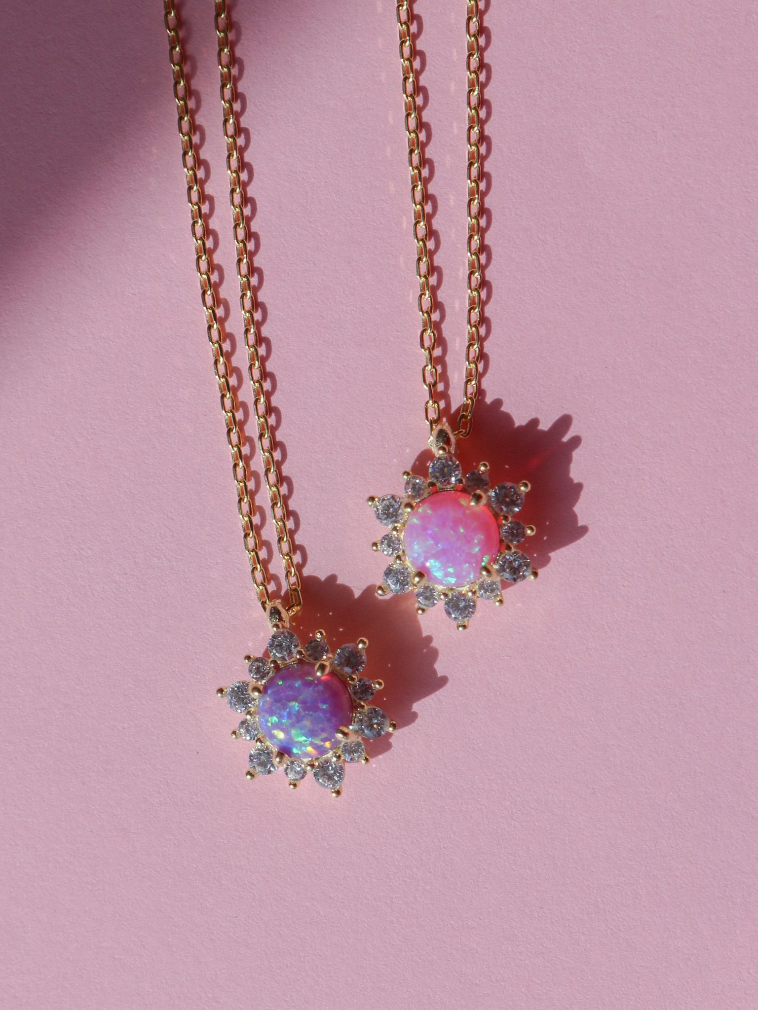 Ellena rose opal necklace outlet
