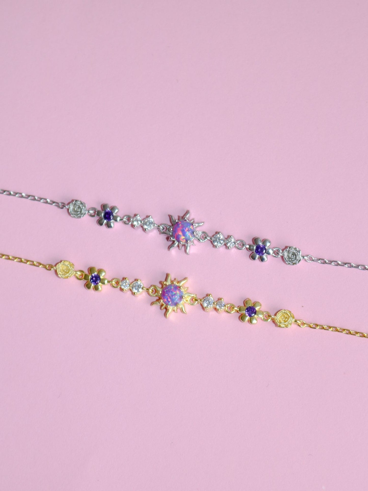 Rapunzel The Sun Opal 925 Silber Armband