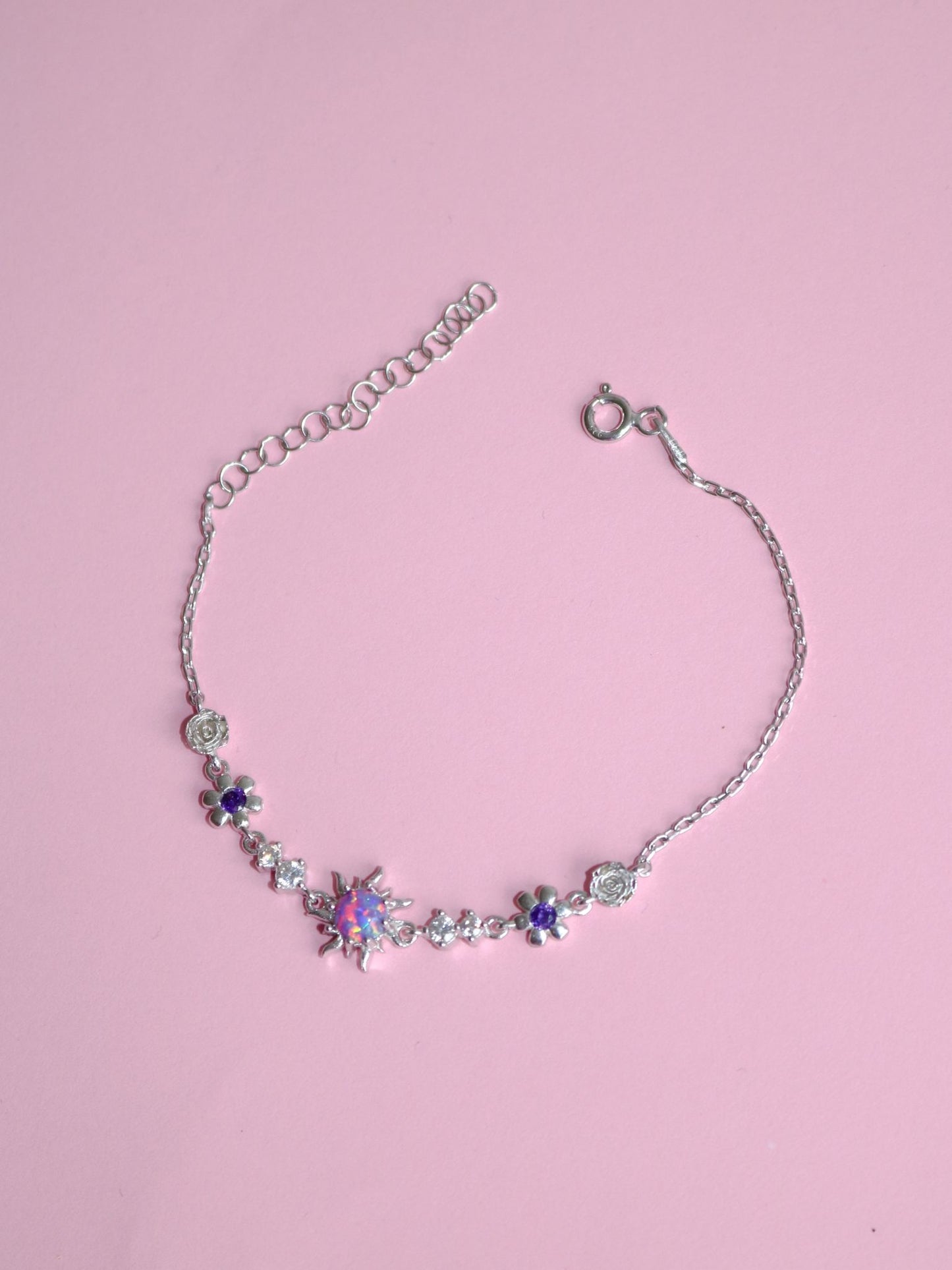 Rapunzel The Sun Opal 925 Silber Armband