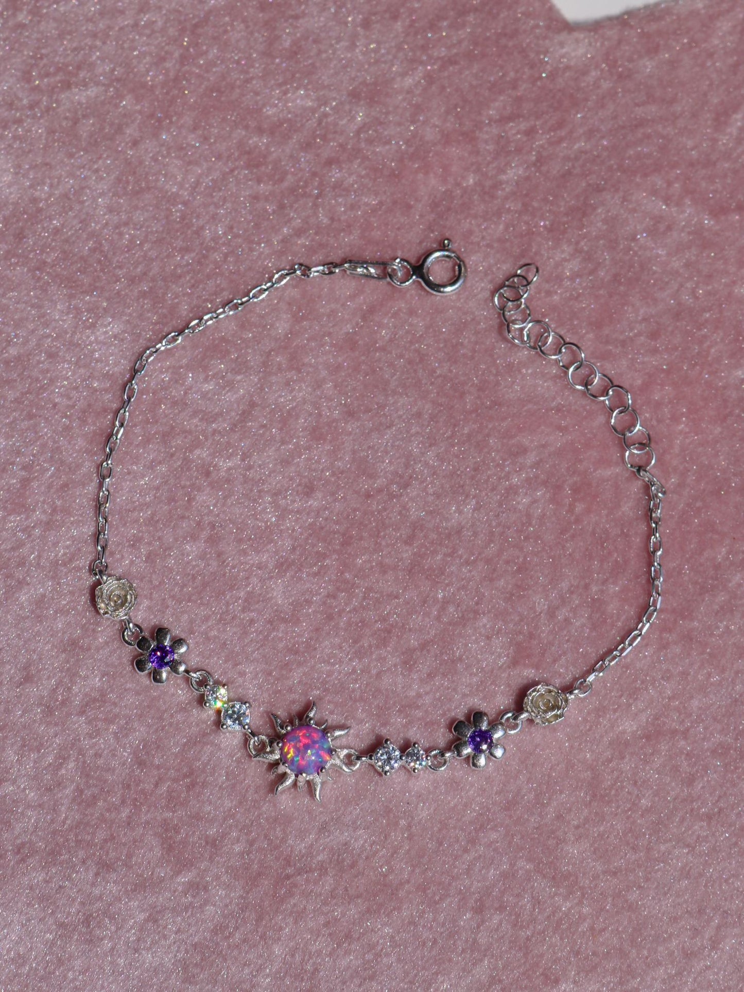 Rapunzel The Sun Opal 925 Silber Armband