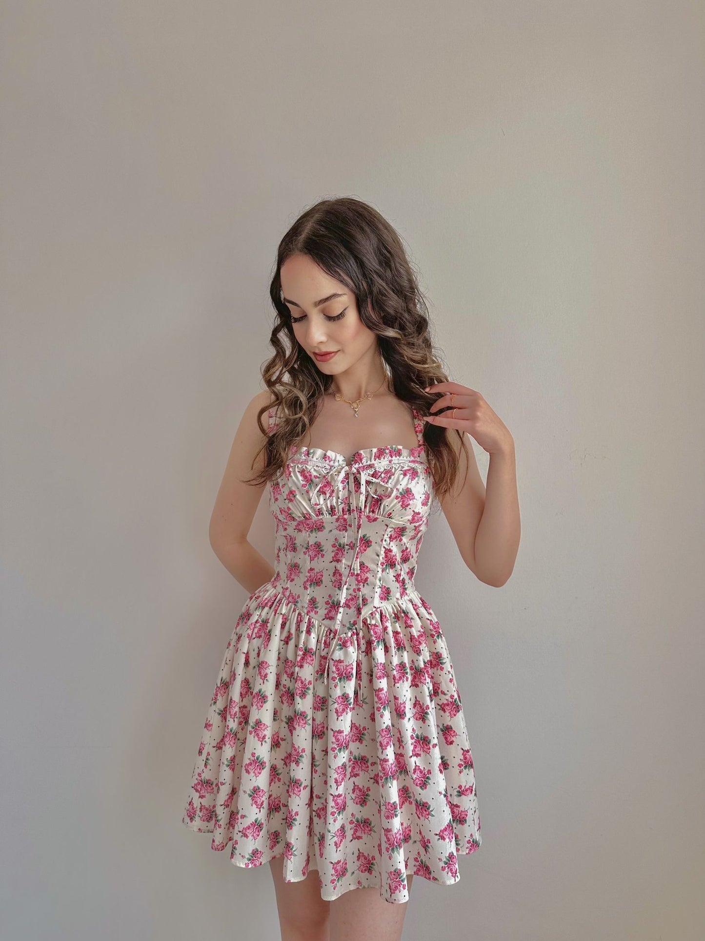 Polka Rose Dress