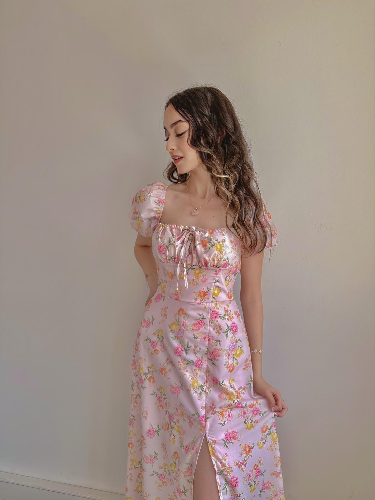 Pink Bouquet Dress