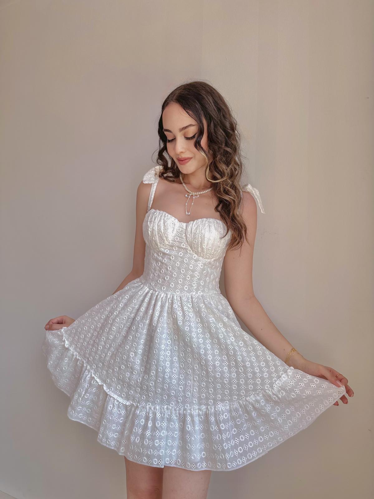 White Vacation Dress