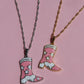 Star Boots Necklace