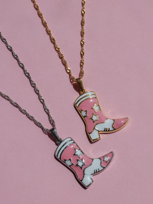 Star Boots Necklace