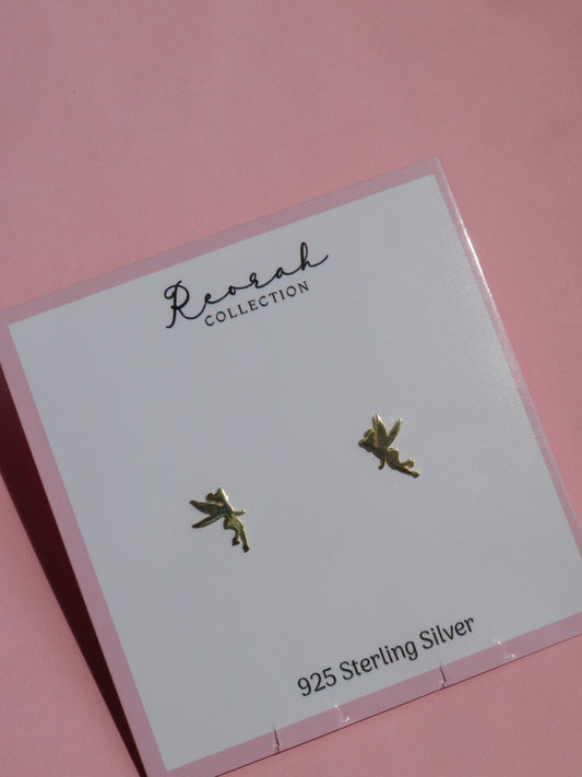 Tinkerbell Earrings, 925 Sterling Silver