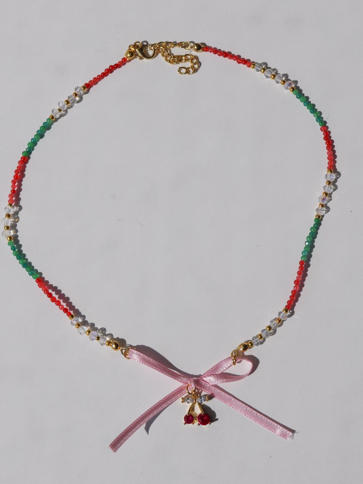 Coquette Cherry Necklace