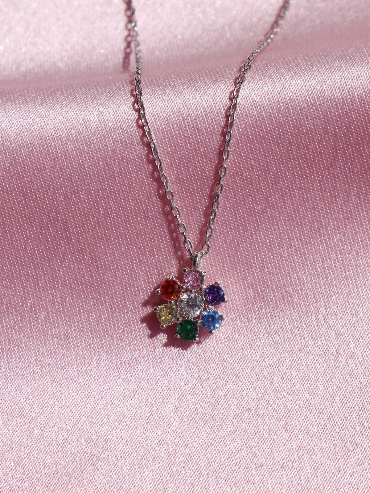 Inside Out 2 Necklace, 925 Sterling Silver