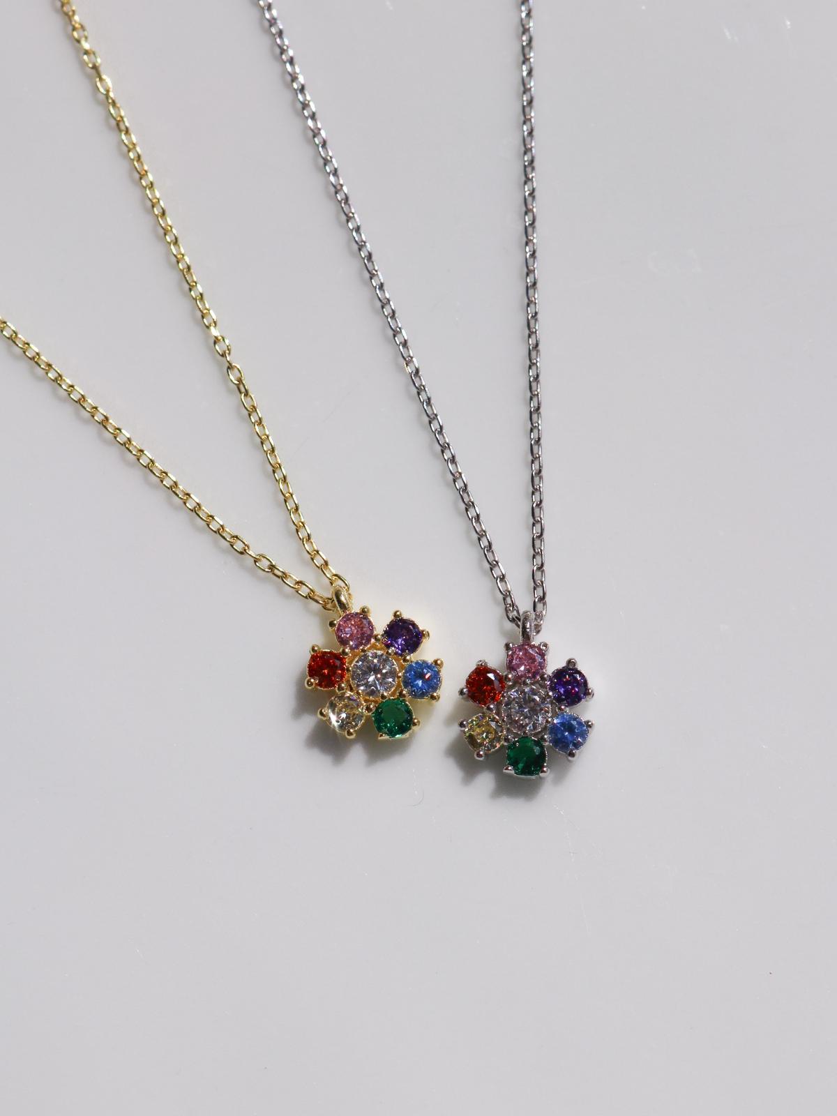 Inside Out 2 Necklace, 925 Sterling Silver