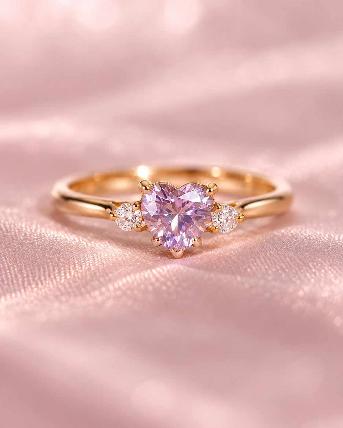 Royal Heart Shine 925 Silver Ring