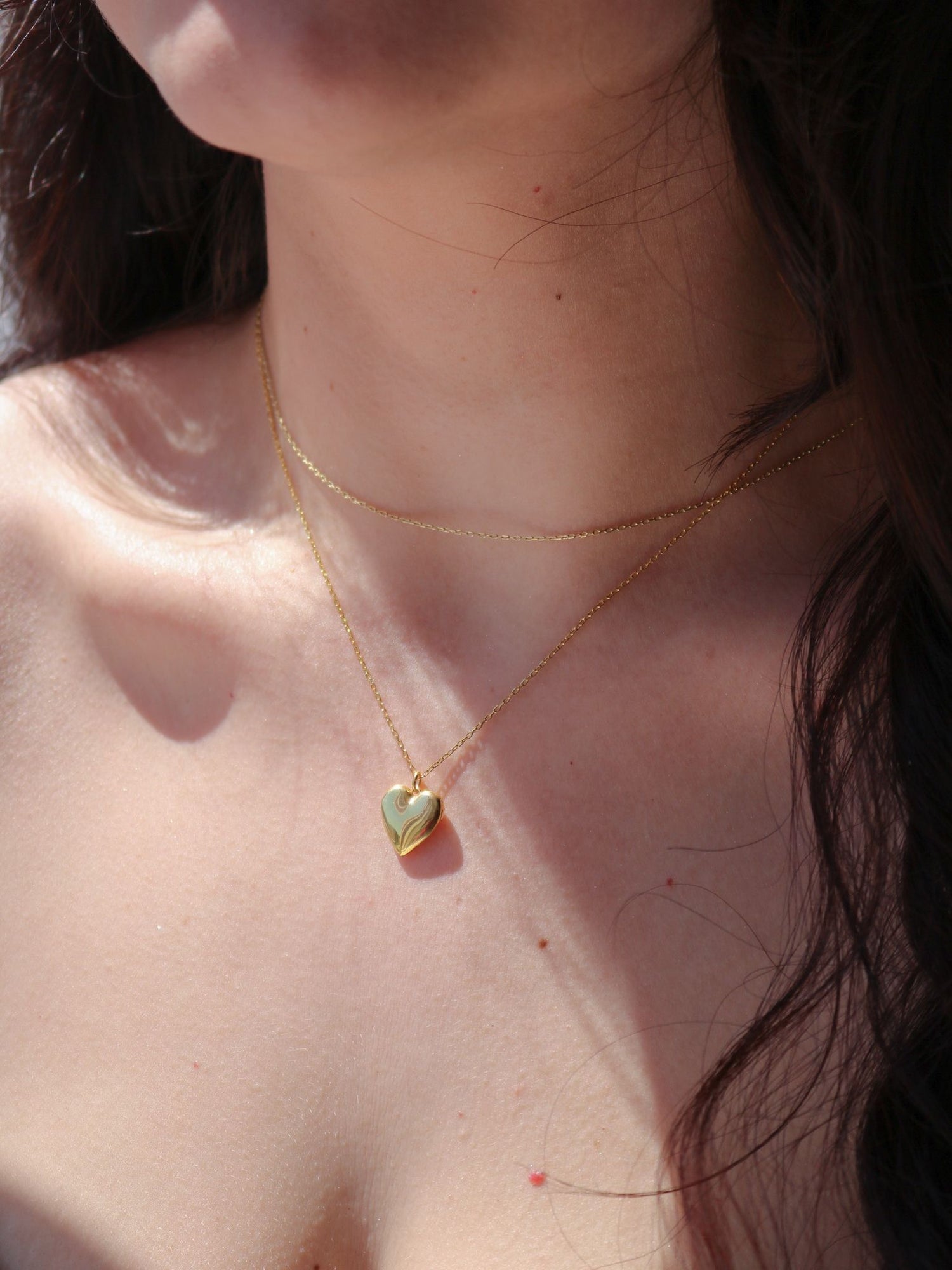 Little Pure Heart Personalized Photo Locket 925 Sterling Silver Necklace