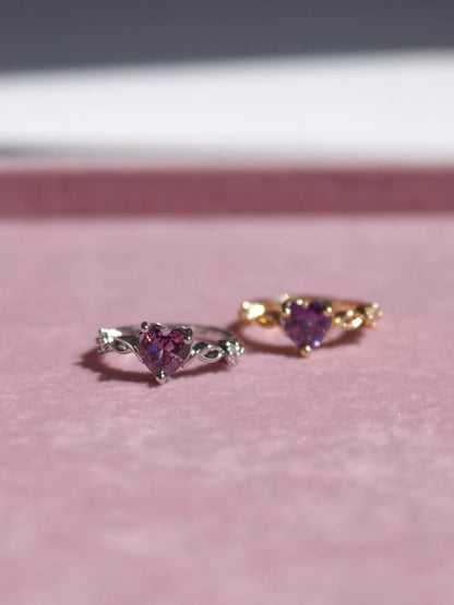 Purple Love Shine Ring
