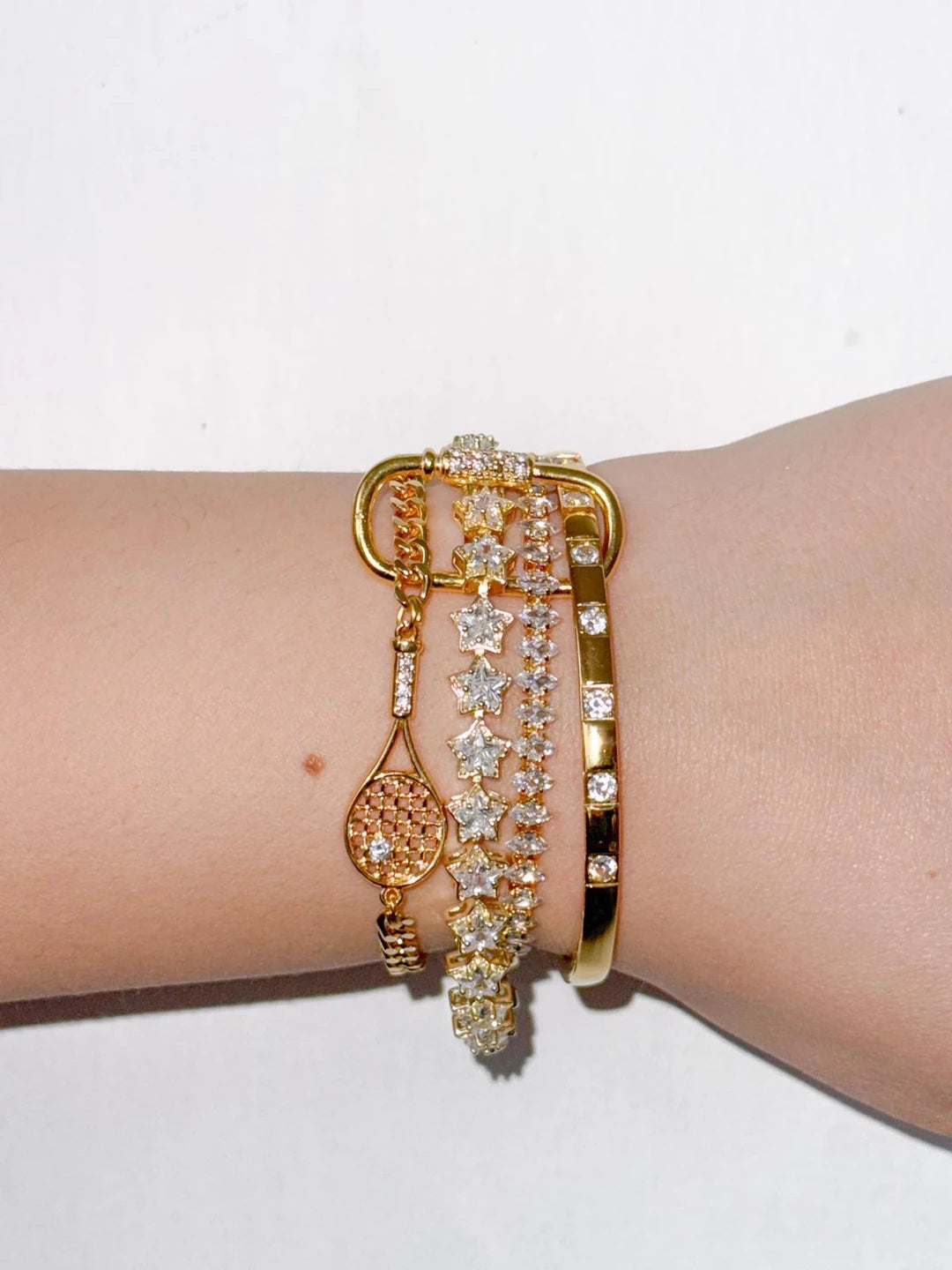 Racket & Stars Multi Bracelet
