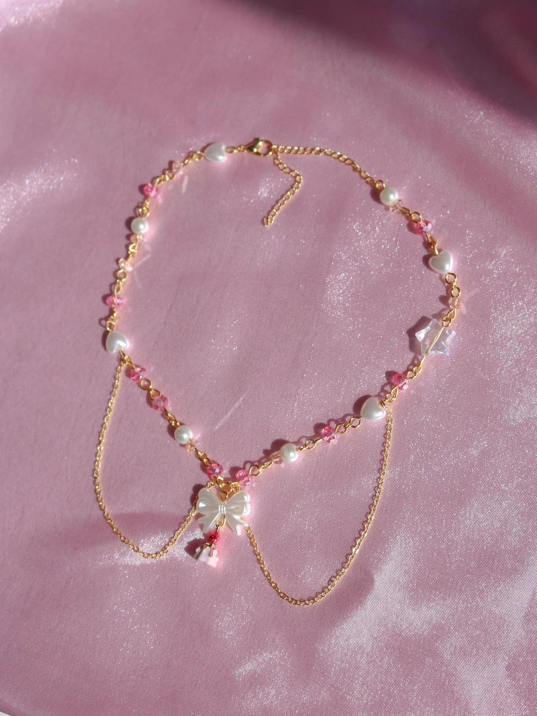 Rasberry Tart Design Choker Necklace