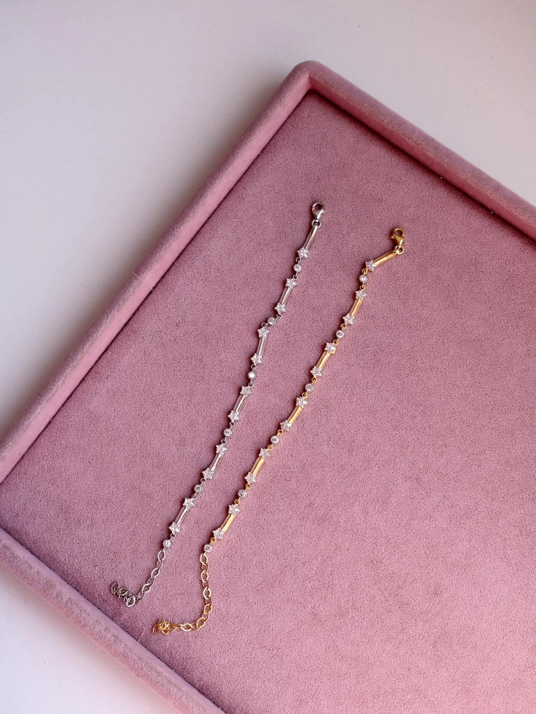 Starry Circle 925 Sterling Silver Bracelet
