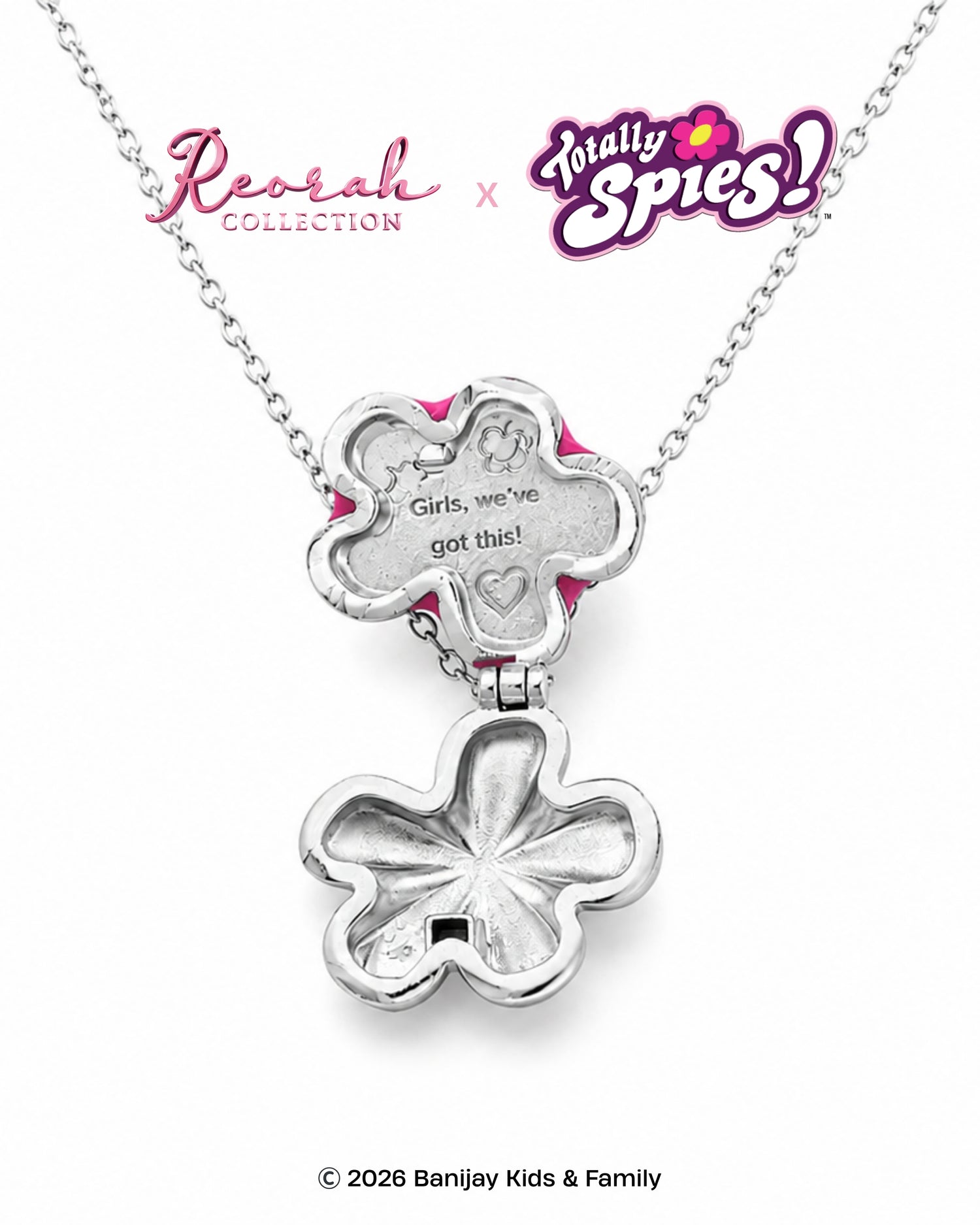 Totally Spies! Flower Opening Locket Necklace