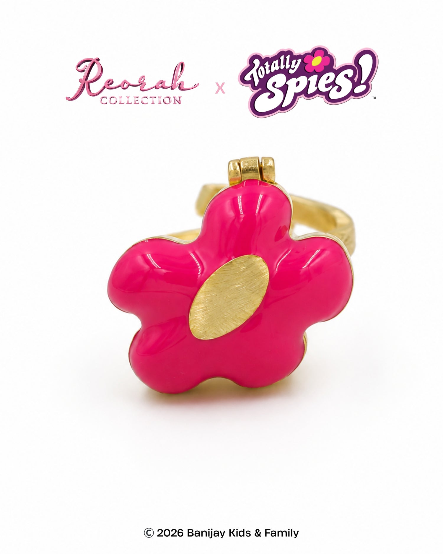 Totally Spies! Flower Opening Locket Ring