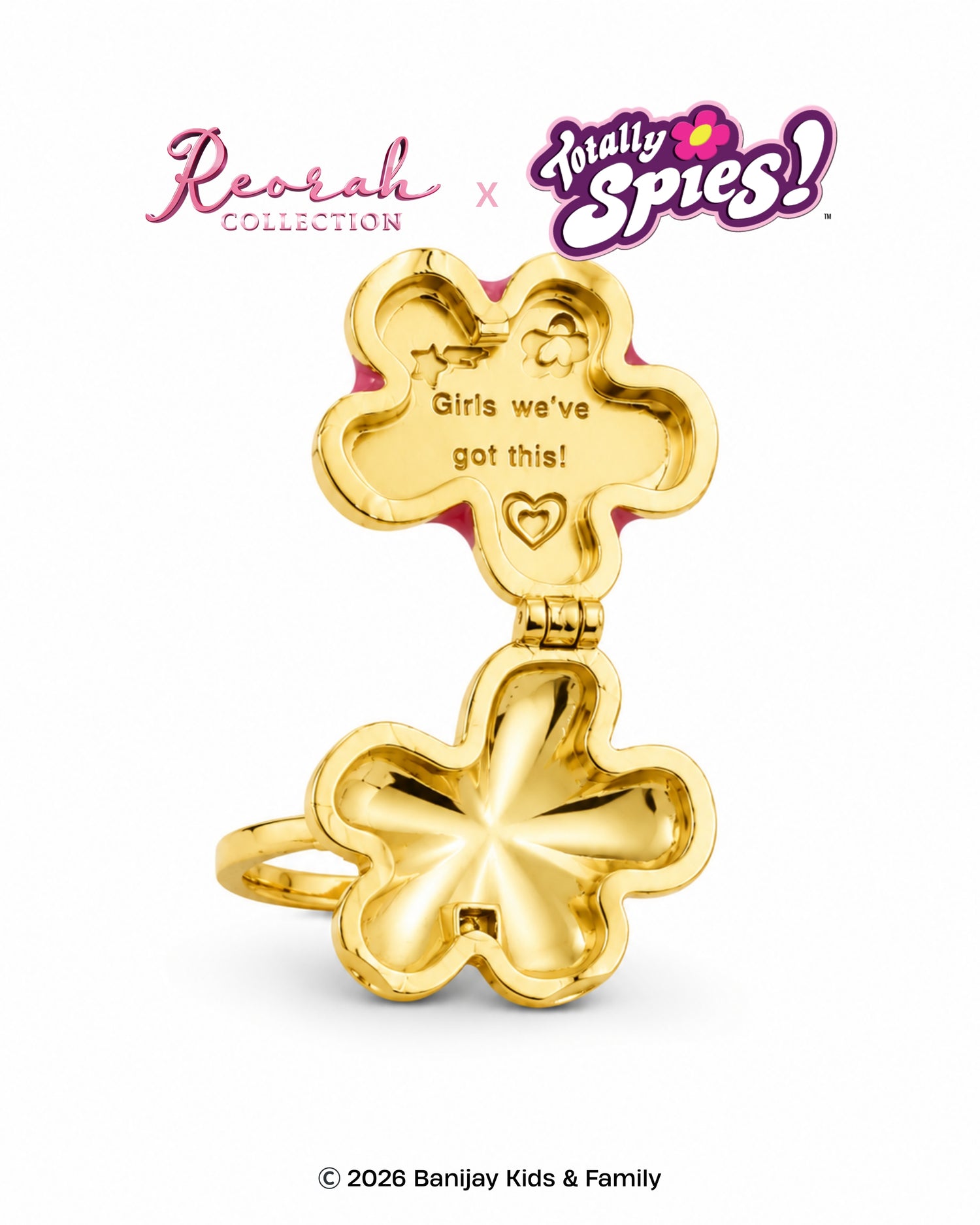 Totally Spies! Flower Opening Locket Ring