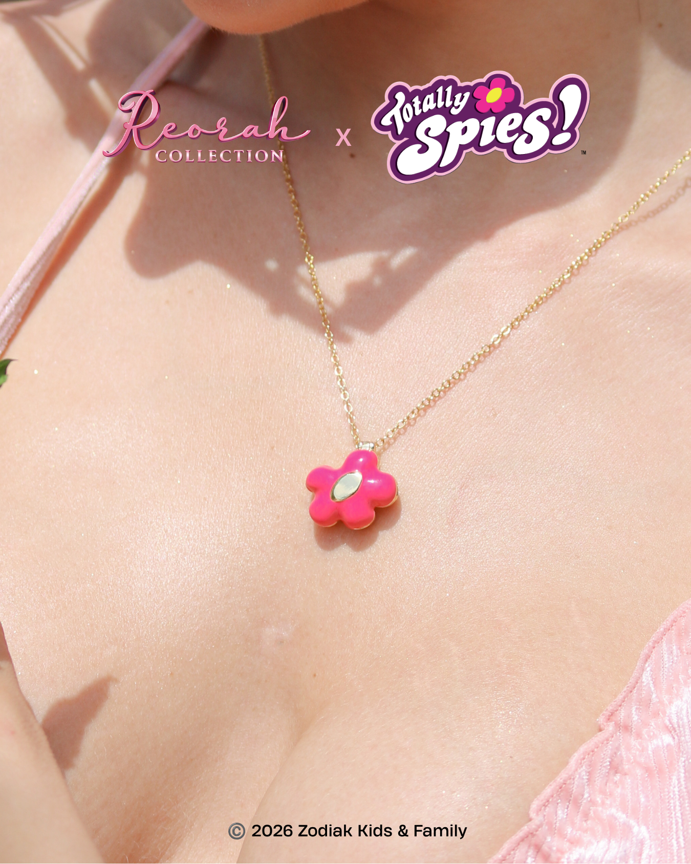 Totally Spies! Flower Opening Locket Necklace