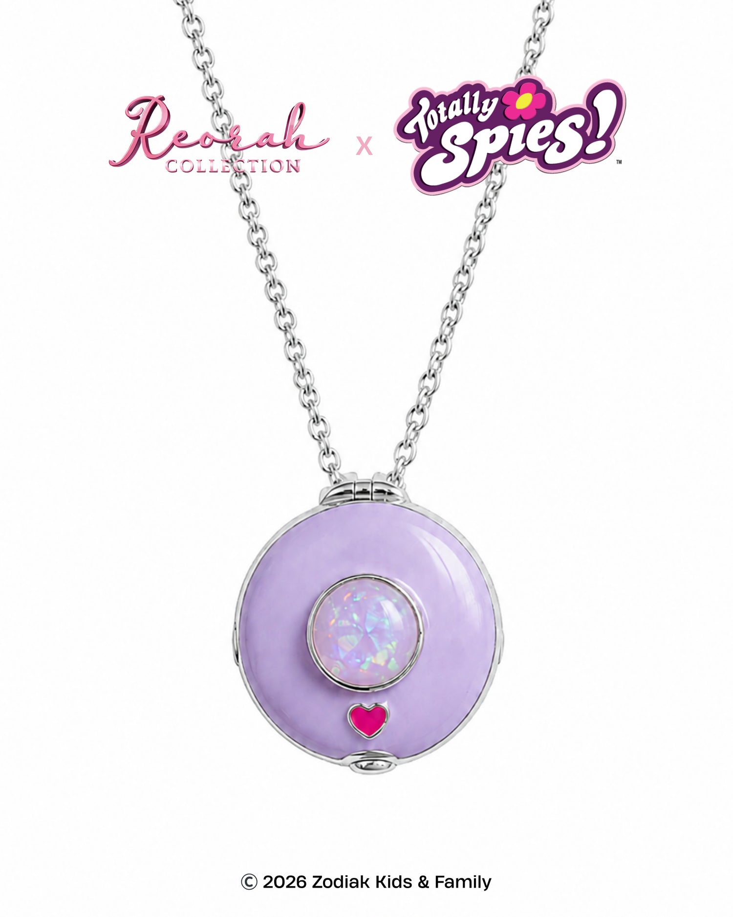 Totally Spies! Compowder Mirror Locket Necklace