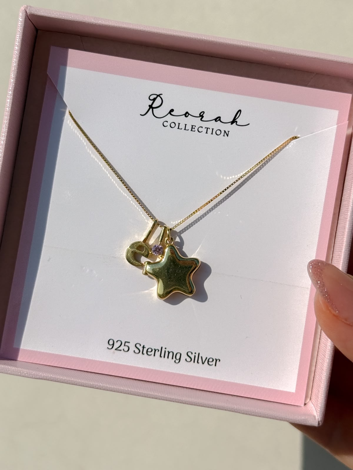 The Astra Charm Personalized Photo Locket 925 Sterling Silver Necklace