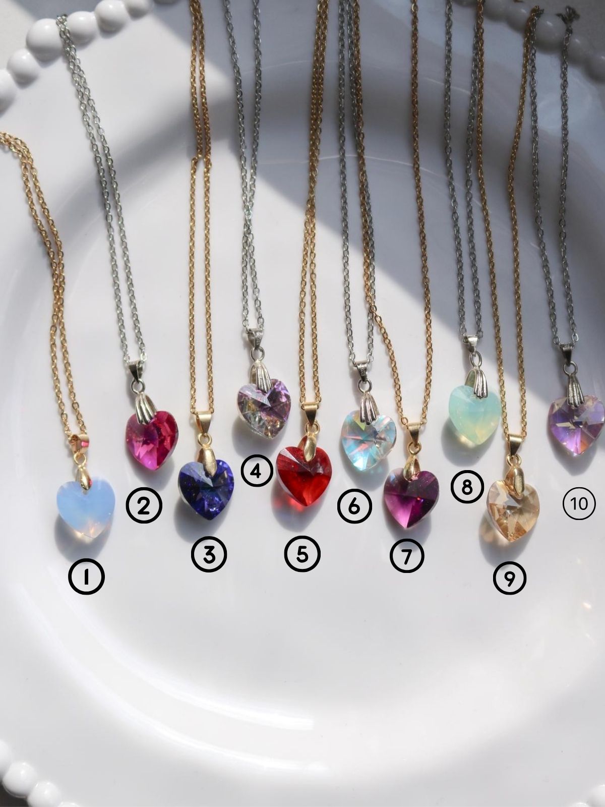 Shine 10Mm Swarovski Necklace