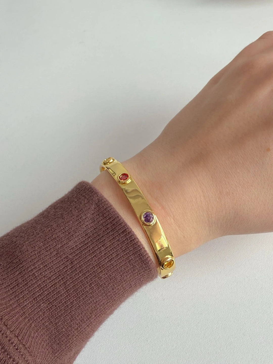 Vintage Pera Colorful Stone Bracelet