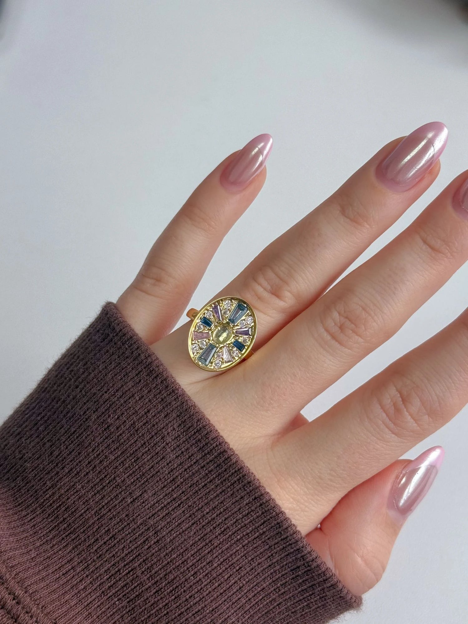 Vintage Poseidon Ring