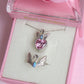 Swan Princess Necklace 925 Sterling Silver