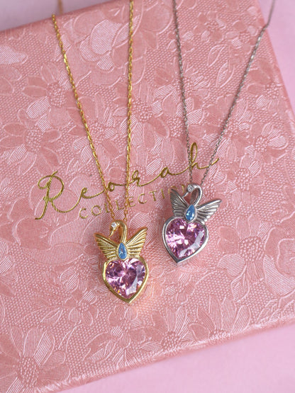 Swan Princess Necklace 925 Sterling Silver