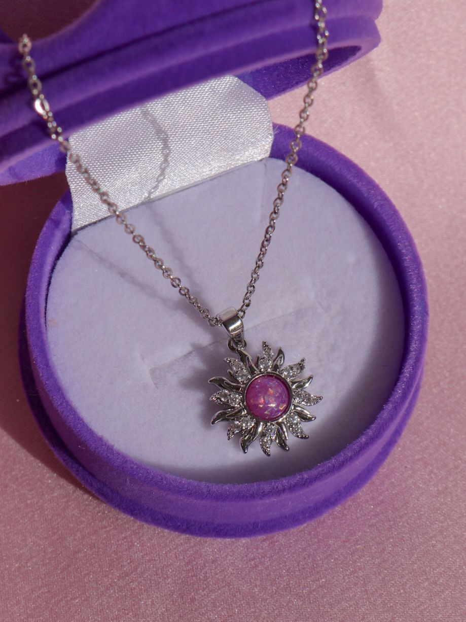 Rapunzel Spinning Sun Necklace