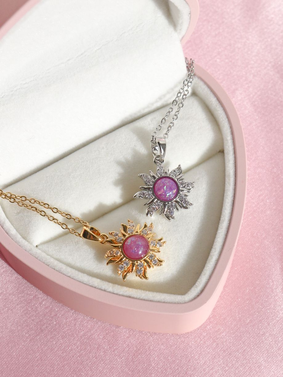 Rapunzel Spinning Sun Necklace